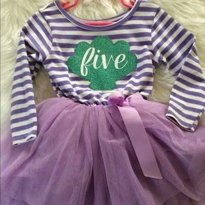 Beautiful birthday dress (mermaid theme)